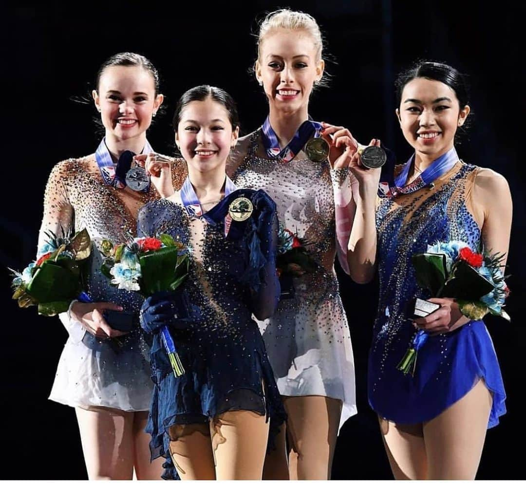 マライア・ベルさんのインスタグラム写真 - (マライア・ベルInstagram)「Girl power 💪🏼💖 #uschamps20」1月29日 5時26分 - mariahsk8rbell