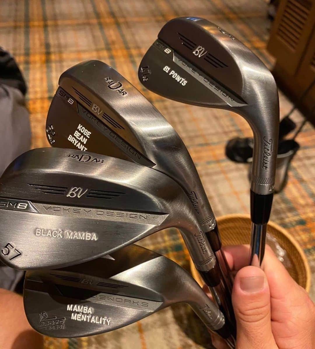 PGA TOURさんのインスタグラム写真 - (PGA TOURInstagram)「@JustinThomas34 is sporting stamped wedges to remember Kobe Bryant this week. ❤️」1月29日 6時40分 - pgatour