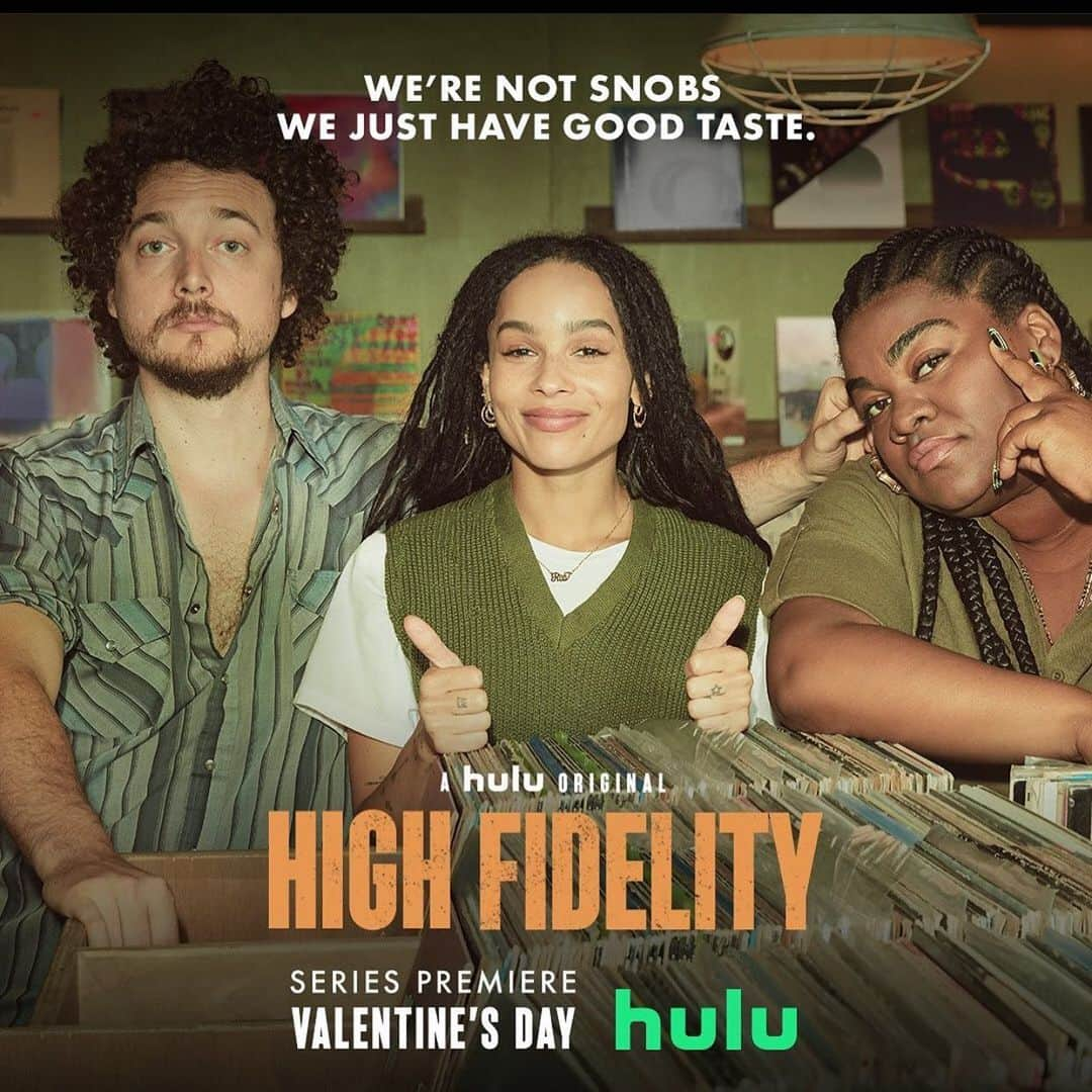 ジェイソン・モモアさんのインスタグラム写真 - (ジェイソン・モモアInstagram)「HIGH FIDELITY check out our amazing zozo bear @zoeisabellakravitz  on @hulu feb 14.  we love you and we are so proud of you.  aloha da momoaz」1月29日 7時07分 - prideofgypsies