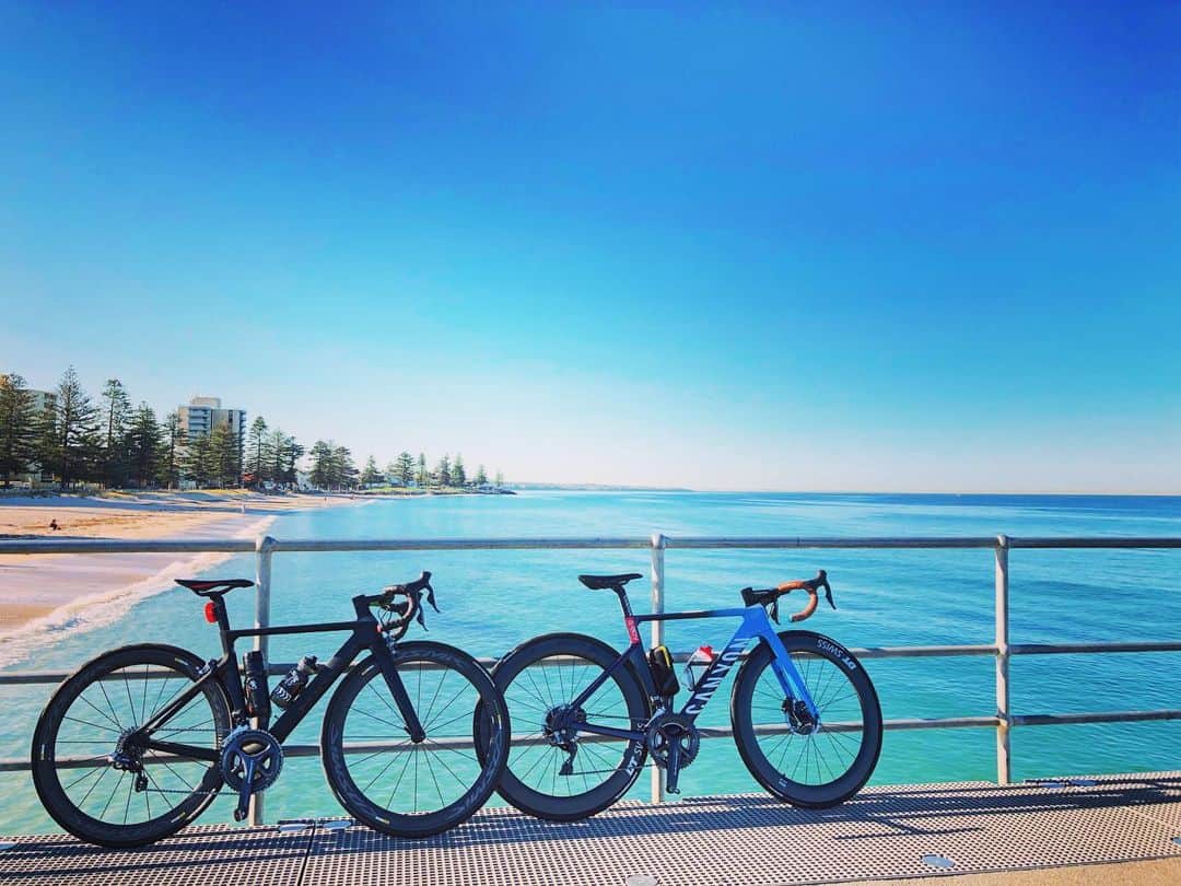 土井雪広のインスタグラム：「morning ride☀️ #canyonbikes #goodmorning」