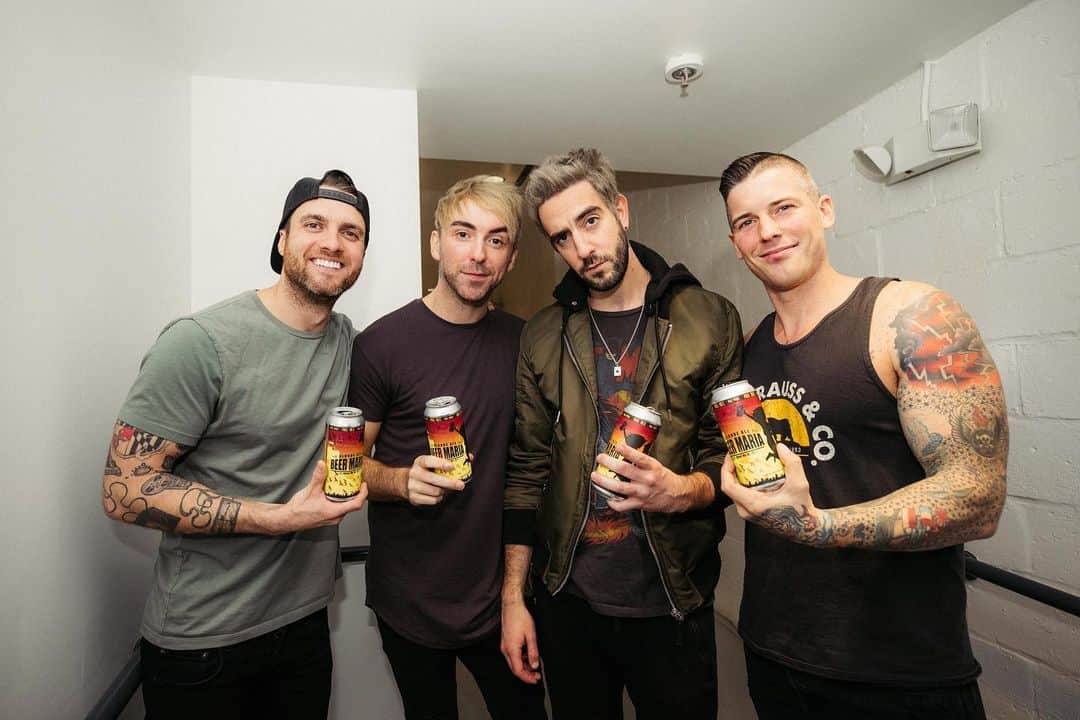 All Time Lowのインスタグラム：「01.26.2020 - Baltimore, MD at @fulltiltbrewing! What a day; I remember our first beer! Thank you to every single person who came out! Photos by @nolanknight」