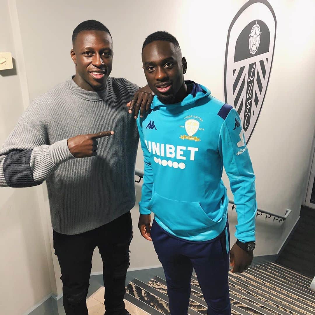 バンジャマン・メンディのインスタグラム：「What a game !! Thanks for the invite @augustin_29 and so happy to see Marcelo again ❤️ #LeedsUnited #MOT」