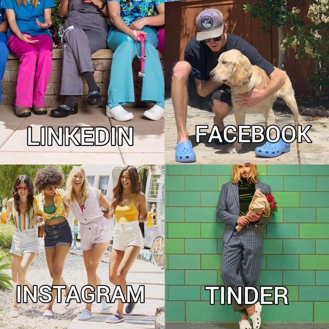 クロックス（crocs）のインスタグラム