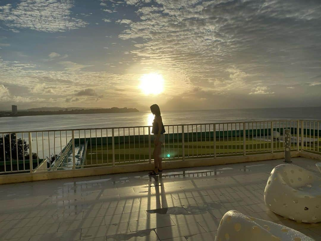 疋田星奈さんのインスタグラム写真 - (疋田星奈Instagram)「sunset♡ . . #guam #sanset #trip #travel #babygirl」1月29日 22時04分 - seina.91