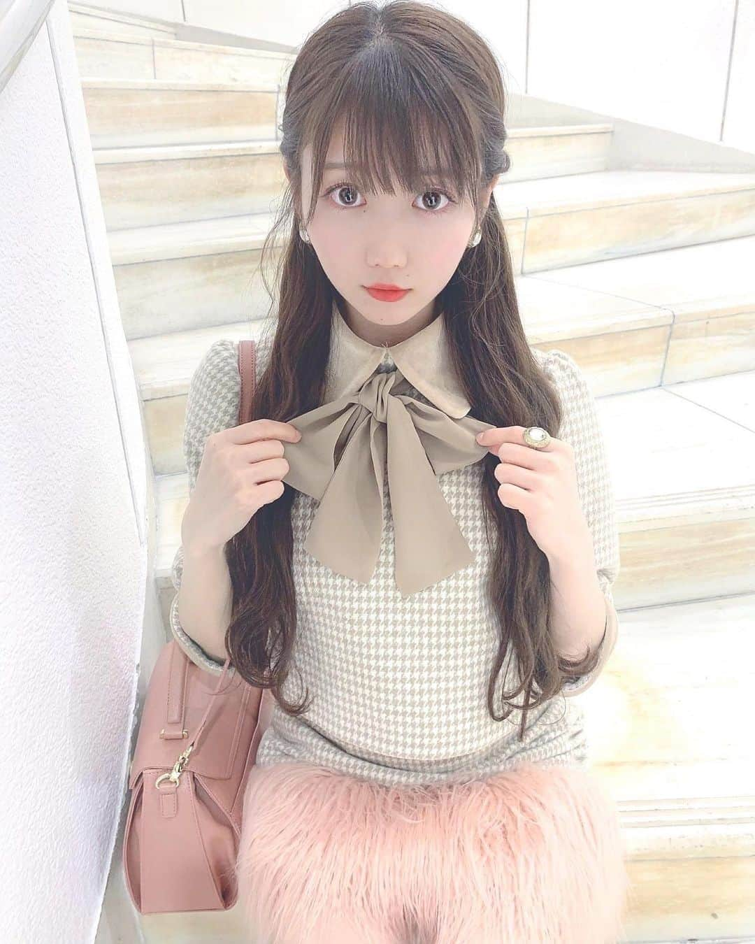 大谷映美里さんのインスタグラム写真 - (大谷映美里Instagram)「🧸 ㅤㅤㅤㅤㅤㅤㅤㅤㅤㅤㅤㅤㅤ おしゃれした日 🎀 #lilienroom のセットアップ🍪☕️💕 ㅤㅤㅤㅤㅤㅤㅤㅤㅤㅤㅤㅤㅤ このあとしょーるーむやるね👍🏻」1月29日 22時40分 - otani_emiri