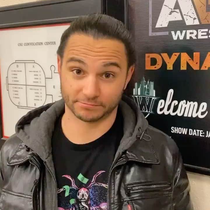 マット・ジャクソンのインスタグラム：「Cleveland! See you tomorrow night for #AEWDynamite!」