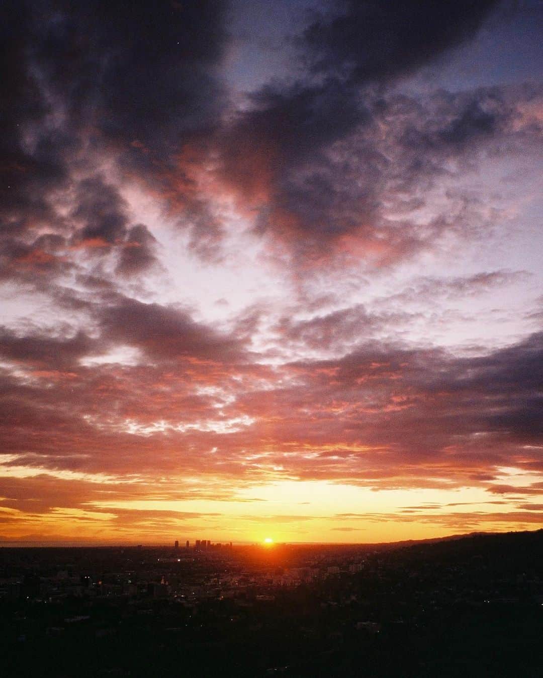 甲斐まりかさんのインスタグラム写真 - (甲斐まりかInstagram)「ロスの夕陽は特別。 #contaxtvsiii」1月29日 16時45分 - mari_ka95