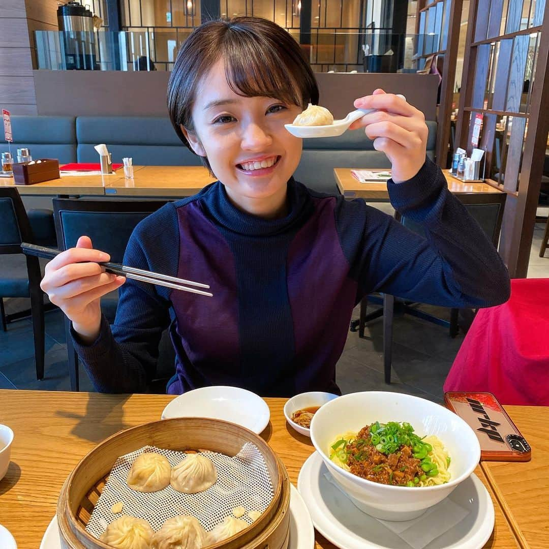 咲良菜緒さんのインスタグラム写真 - (咲良菜緒Instagram)「しょーろんぽうっ！うまー！  4枚目いいかんじーww  #鼎泰豊」1月29日 16時50分 - nao_sakura_official