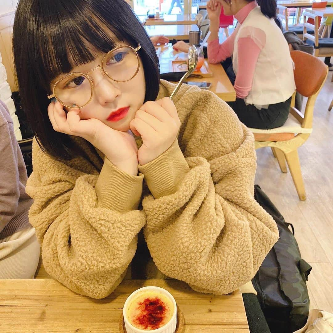 中川美優さんのインスタグラム写真 - (中川美優Instagram)「コーヒーもケーキも食べられないからカフェにご縁がない人#世界の果てまでイッテみゆう#韓国#メガネのオタク#gentlemonster」1月29日 16時57分 - nakagawamiyuu