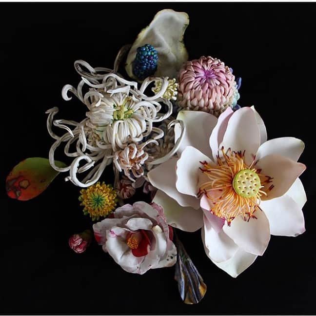 アレクシマビーユのインスタグラム：「Look like porcelain @chihiro_87_ #delicate #flowers #delicatecolors #porcelain #pastels #naturebeauty #secretgarden #alexismabille #inspiration #white #textures #dream」