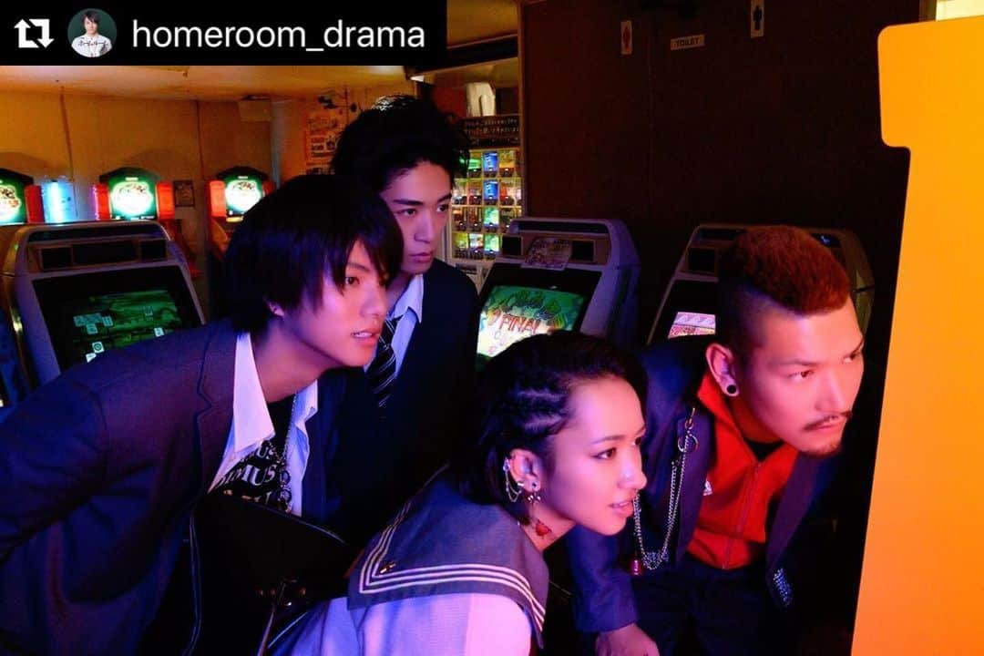 渡辺アオトさんのインスタグラム写真 - (渡辺アオトInstagram)「#Repost @homeroom_drama ・・・ . 本日テレ玉にて24時〜1話放送🥳 そして明日は… MBS（24:59〜)とテレビ神奈川(23時〜)にて2話放送です🎉 いよいよヤンキーチームも始動…⁉️ 今後の暴れっぷりにぜひご注目ください😎🙌 #ホームルーム #ドラマ特区  #山田裕貴 #秋田汐梨 #若林拓也 #豊原江理佳 #渡辺碧斗 #ウメモトジンギ」1月29日 19時14分 - aoto_watanabe_official