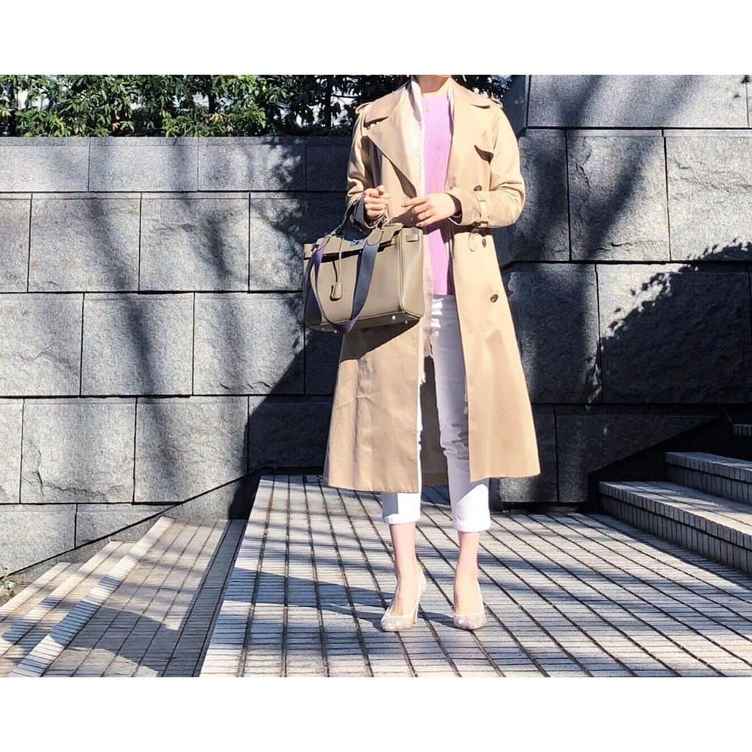 htrkmkさんのインスタグラム写真 - (htrkmkInstagram)「* #coordinate  最高気温16℃と春並みの陽気☀︎ #gu で買った 春色のざっくりニットが早速活躍  ラベンダーだけどざっくり編みで甘すぎないし ダボつかないけどゆとりがある 丁度良いオーバーサイズ感がツボです♡ ✄----------------------------- #プチプラコーデ #きれいめコーデ #通勤コーデ  #オフィスコーデ #大人女子コーデ  #ponte_fashion #kaumo_fashion #tagvery #ootd_kob  #locari #mineby3mootd #snapgram_woman #shopstylejp #arine_ootd #ミューズマガジン #멋스타그램 #데일리록 #时尚 #时装 #r_fashion #guコーデ #guコーデ部 #大人gu部」1月29日 19時41分 - htrkmk