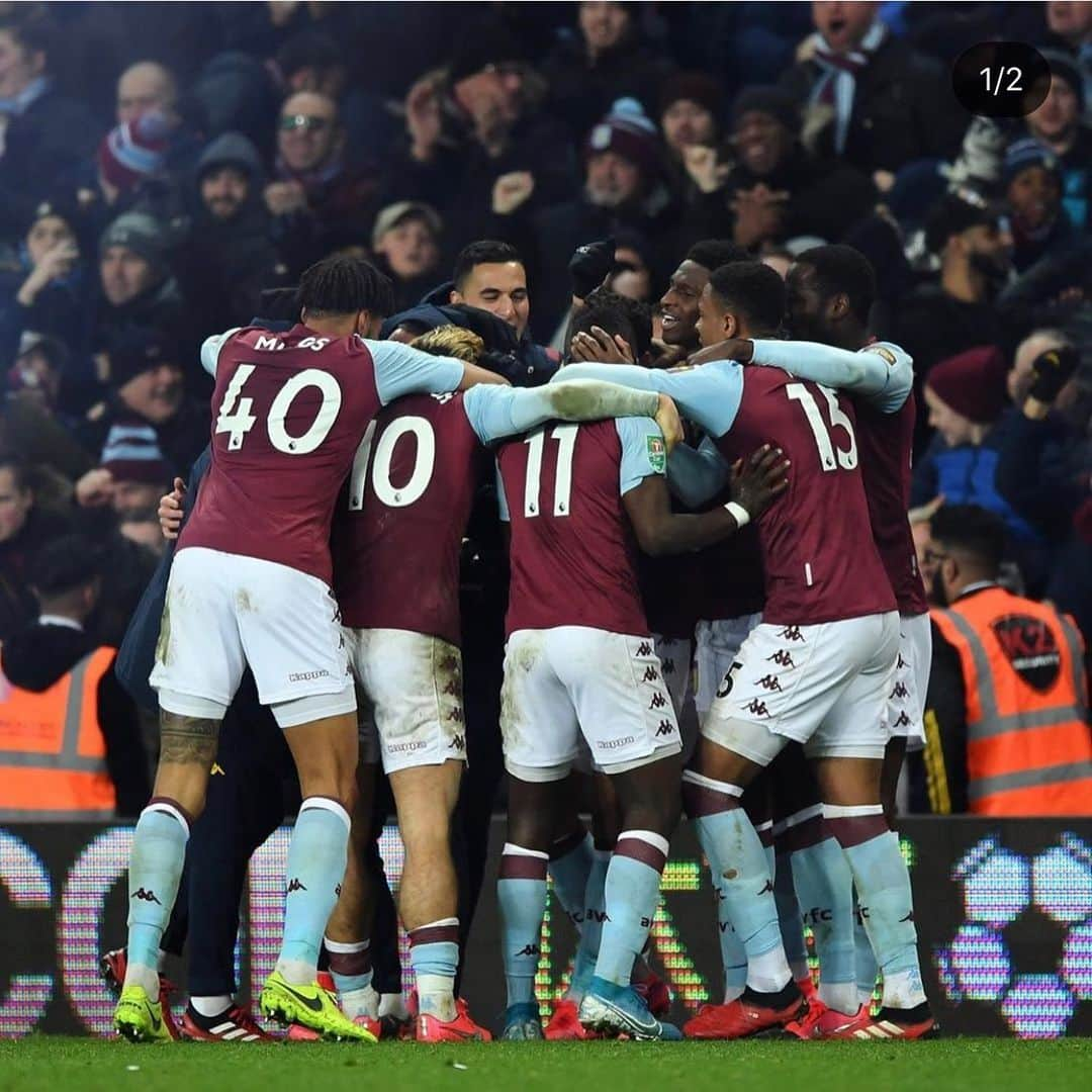 アラン・ハットンさんのインスタグラム写真 - (アラン・ハットンInstagram)「Unbelievable scenes last night! Amazing performance from everyone, back to Wembley we go 😁💜 #UTV @avfcofficial」1月29日 19時41分 - hutton02