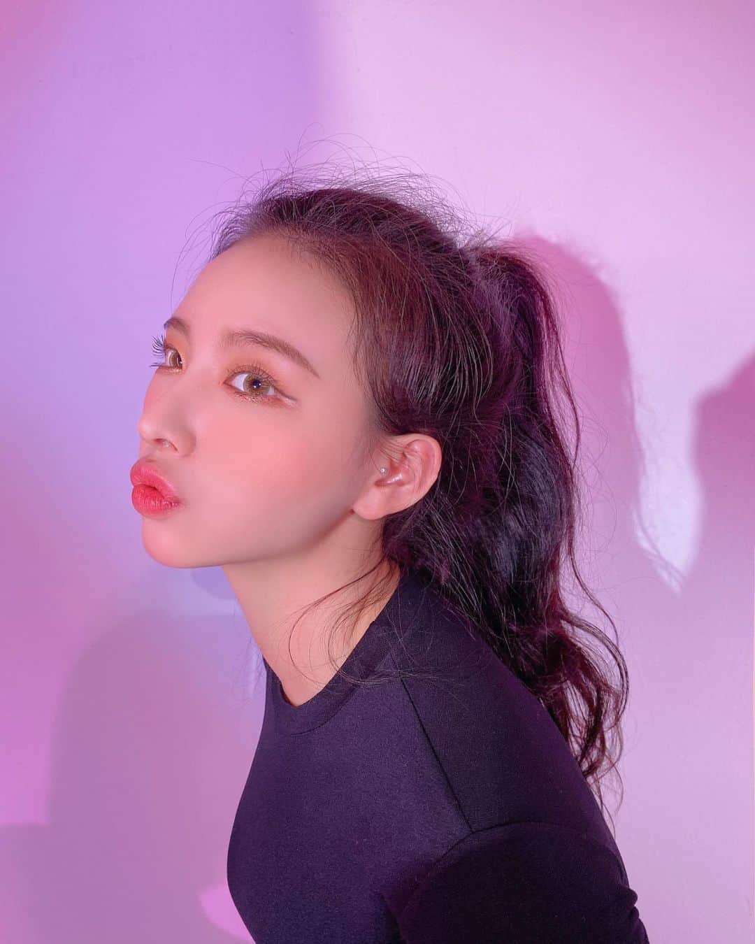 Chuuのインスタグラム：「Dope kristin #brown💜 @hapakristin」
