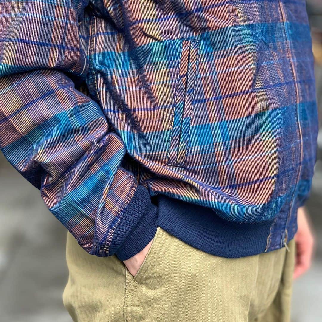 のインスタグラム：「BEAMS PLUS STYLE  #beams #beamsplus #beamsplusharajuku #harajuku #tokyo #japan #corduroy #corduroyjacket #check #checkjacket #herringbone #militarypants #mensfashion #menstyle #menswear」