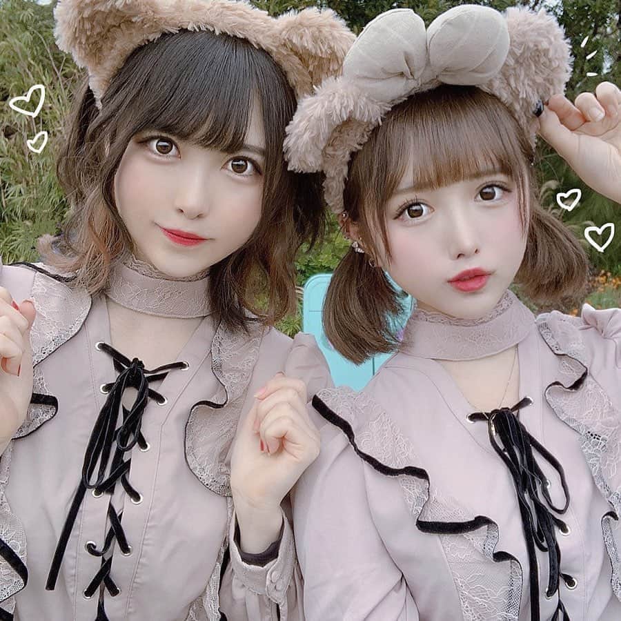 小此木流花さんのインスタグラム写真 小此木流花instagram ナツメちゃんと久しぶりに会えたんだあ 最近のこととかたくさん話して楽しかった2人とも引きこもり星人だった ワンピース Bubblestokyo ディズニー ディズニーシー Disney シェリーメイ ダッフィー