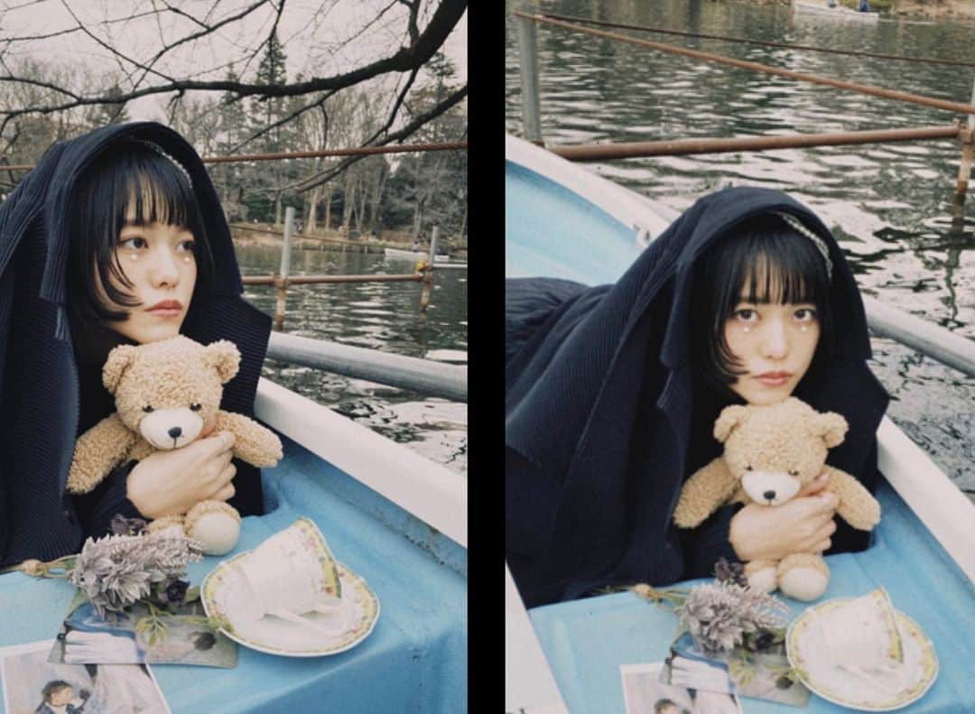 志田彩良のインスタグラム：「・ お気に入りのウルフ 💇🏻‍♀️ @ryota__ogawa」