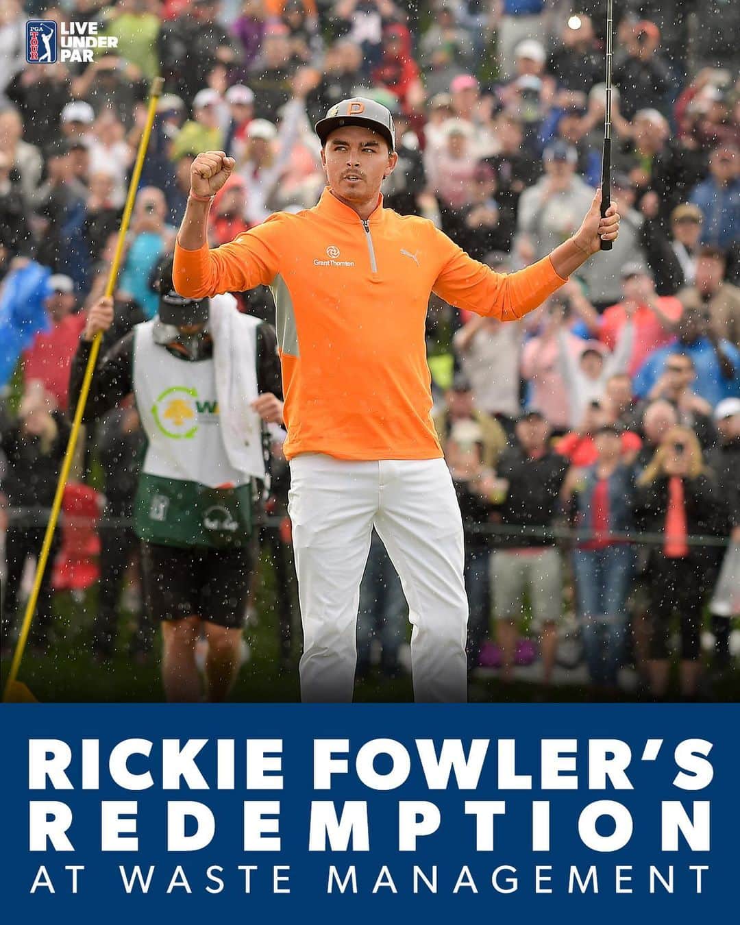 PGA TOURさんのインスタグラム写真 - (PGA TOURInstagram)「A roller-coaster ride ending in redemption. 👉  Why @rickiefowler’s win @wmphoenixopen was sweeter than most.」1月30日 7時23分 - pgatour