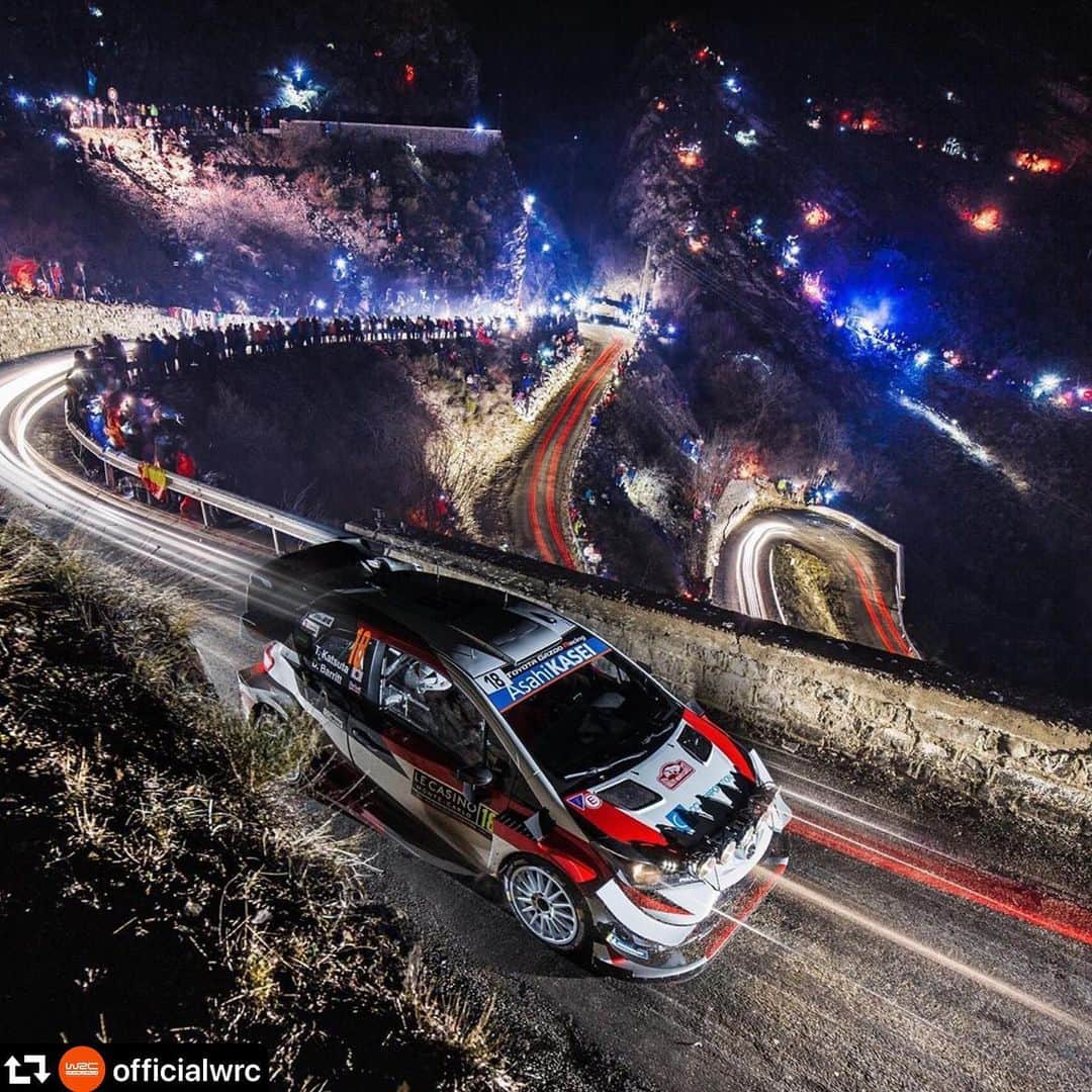 勝田貴元さんのインスタグラム写真 - (勝田貴元Instagram)「There were incredibly close to spectators 🙈  #repost @officialwrc ・・・ 😍⁣ ⁣ ⁣  #WRC #RallyeMonteCarlo #picoftheyear⁣ 📸: @atworldphotography」1月29日 23時18分 - takamotokatsuta