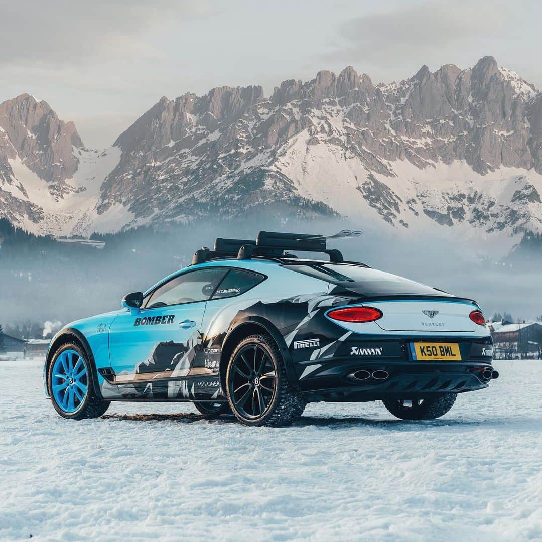 HYPEBEASTさんのインスタグラム写真 - (HYPEBEASTInstagram)「#hypeAF: @bentleymotors has modified its Continental GT for the GP Ice Race in Zell am See, Austria. It’s been equipped with a W12 engine, which enables the car to push out a whopping 626 horsepower and 664 pound-feet of torque, as well as a rear roll cage and an onboard fire suppression system. Swipe for a better look at it. ⁠⠀ Photo: Bentley」1月29日 23時36分 - hypebeast