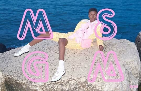 IMG Modelsさんのインスタグラム写真 - (IMG ModelsInstagram)「Bubblegum Pop. 🍬 @yorgelismarte fronts @msgm’s #SS20 campaign. #📷 @johnnydufort #👗 @robbiespencer #👸🏾 #IMGstars」1月30日 0時31分 - imgmodels