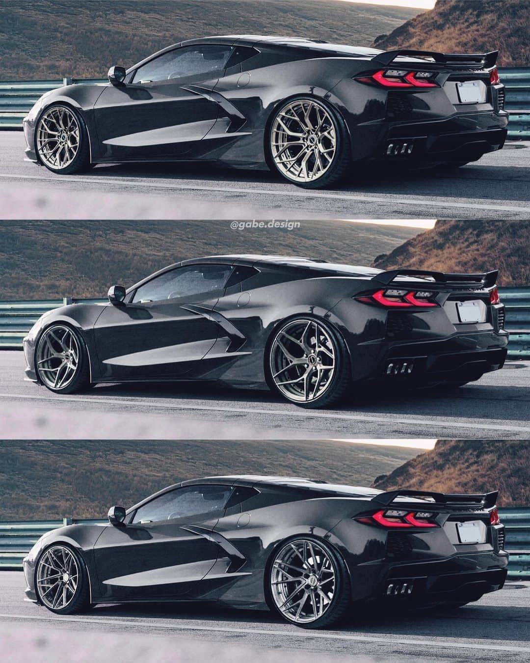 CARLiFESTYLEさんのインスタグラム写真 - (CARLiFESTYLEInstagram)「Which wheels should I go with my 2020 Corvette C8? 📸 @gabe.design | W/ @brixtonforged PF10, PF5 and PF8 Wheels.」1月30日 1時43分 - carlifestyle