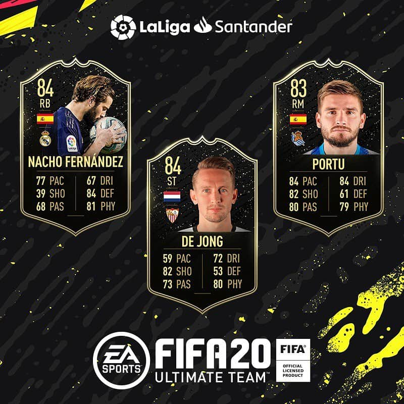 LFPさんのインスタグラム写真 - (LFPInstagram)「@nachofdez90, @luukdejong9 & @cristianportugues are in #TOTW! 🎮💯 • ¡#Nacho, #LuukDeJong & #Portu están en el #TOTW! 🎮💯 • #FIFA20 #LaLiga #LaLigaSantander #Football」1月30日 3時38分 - laliga