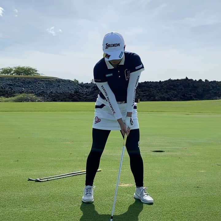 のインスタグラム：「⛳️🏌️‍♀️ #golf #hawaii #hualalai #9日間お世話になりました。 #感謝」