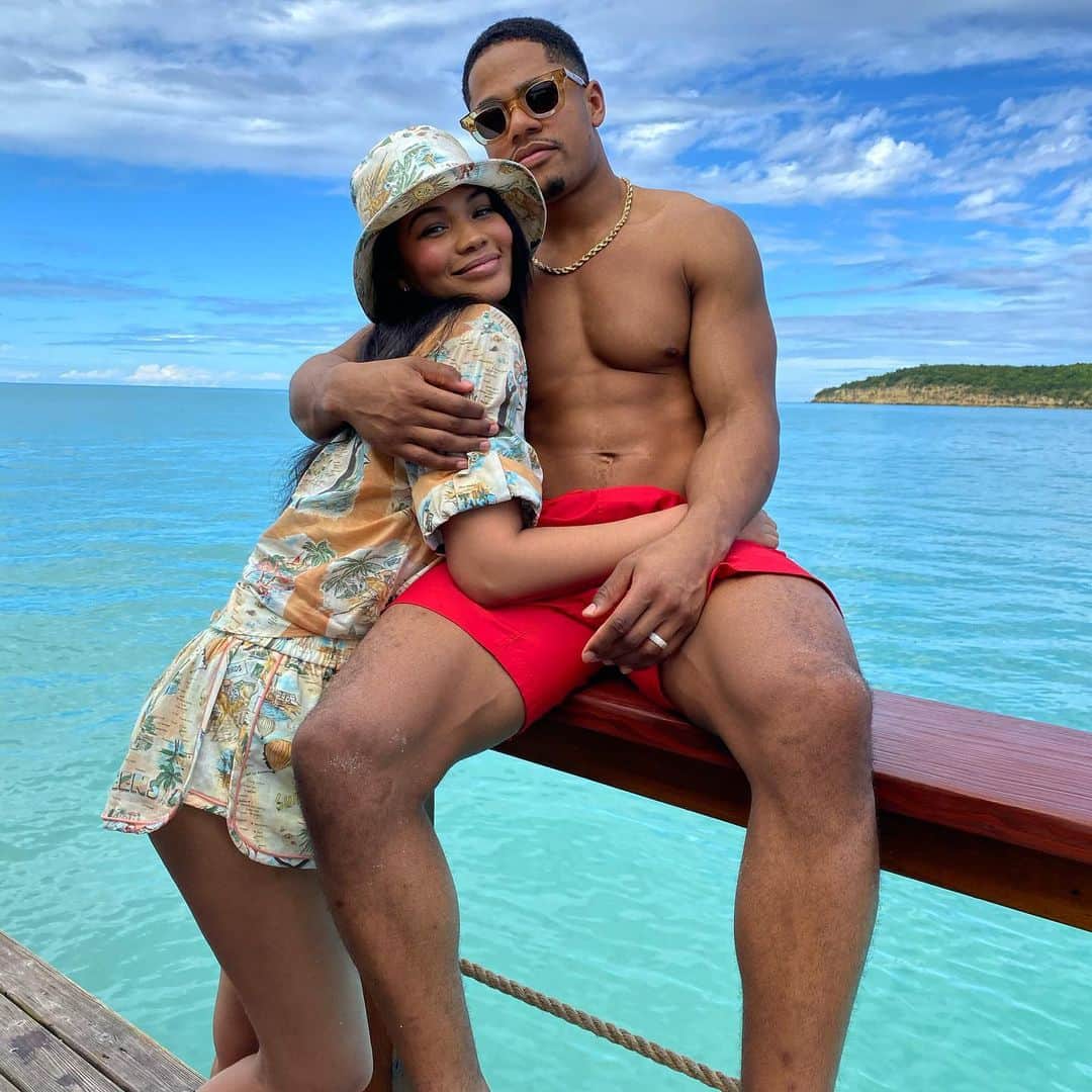 シャネル・イマンのインスタグラム：「Us time ❤️📍 Antigua & Barbuda 🇦🇬」