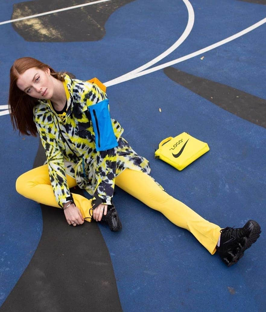 OFF-WHITE C/O VIRGIL ABLOHさんのインスタグラム写真 - (OFF-WHITE C/O VIRGIL ABLOHInstagram)「@larsenthompson in Off-White™ c/o @nikewomen collection. styling c/o @alicia_sereno photography c/o @lifeinreverie」1月30日 4時00分 - off____white