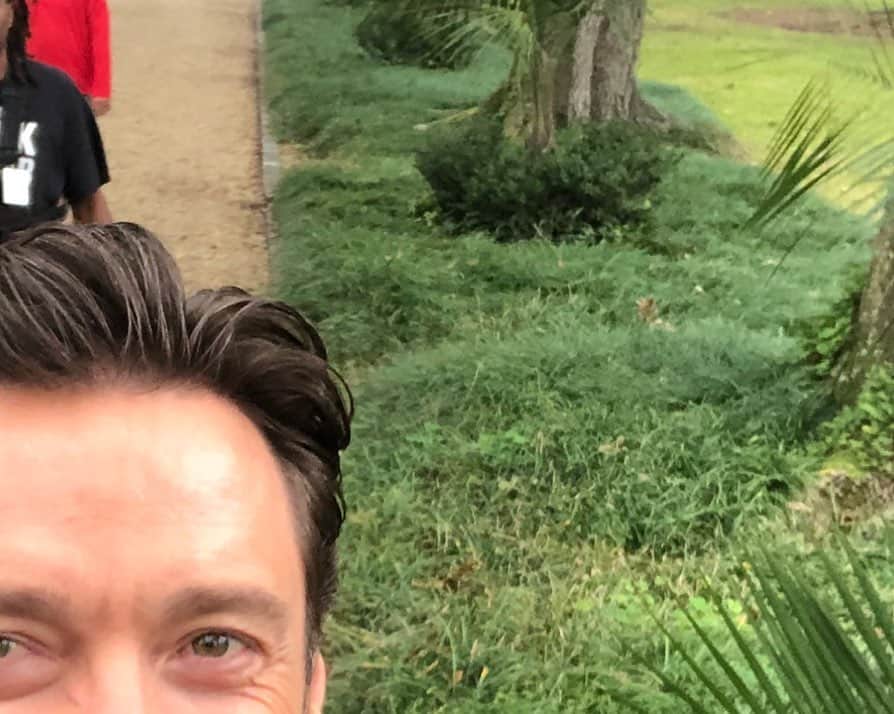 ヒュー・ジャックマンのインスタグラム：「🤳 skills on point.」
