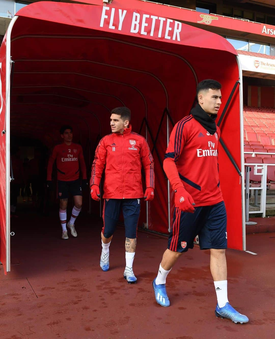 アーセナルFCさんのインスタグラム写真 - (アーセナルFCInstagram)「🏟 Training at the Emirates 😍⁠」1月30日 6時25分 - arsenal