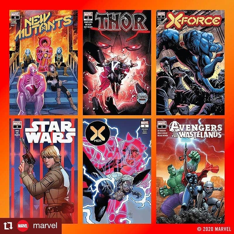 RB Silvaのインスタグラム：「#Repost @marvel Today’s #NCBD! What’s the best comic you’re reading right now?」