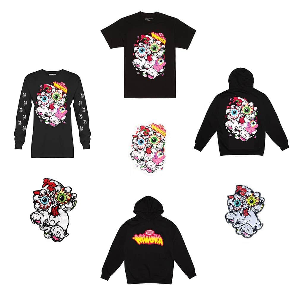 ミシカさんのインスタグラム写真 - (ミシカInstagram)「#Mishka x @grapebrain_rage now live on the internet website.  Use the link in our bio 👉 @mishkagram to shop the collection #dontsleep #keepwatch #grapebrain」1月30日 16時02分 - mishkagram