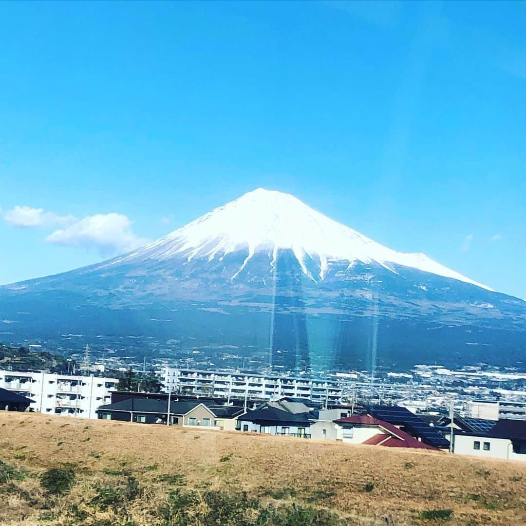 原日出子さんのインスタグラム写真 - (原日出子Instagram)「沼津へ移動しました。 車中からの富士山の綺麗なことったら💖 今日は 移動だけなので チェックインしてすぐ 映画を観に行きました✨ CATS✨✨もちろん字幕版です👍 ジェニファーハドソンのメモリーにボロ泣きして そのあとは 海が見たくて港に。 残念ながら 展望水門はお休み💦 落日を待つ間の ハッピーアワー(//∇//) 明日はいよいよ千秋楽。 旅のお散歩も終わりです。 静岡県 満喫の旅も締めくくり。 この後は どう過ごそうかな〜〜 #芝居の旅 #ららら #劇団朋友 #旅のランチ #旅のお散歩 #CATS #沼津港 #富士山」1月30日 16時50分 - hara_hideko