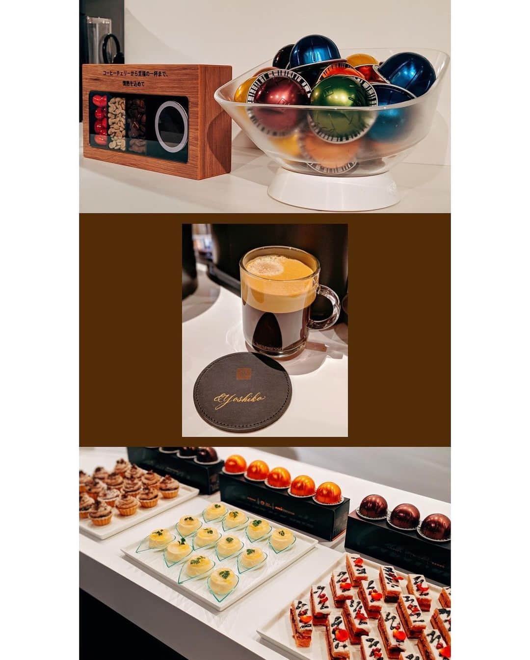Yoshiko Kris-Webb クリス-ウェブ佳子さんのインスタグラム写真 - (Yoshiko Kris-Webb クリス-ウェブ佳子Instagram)「but first, coffee. コーヒーの最上層に浮かぶ濃密な黄金の泡、クレマをワンタッチで完璧に仕上げてくれる @nespresso.jp の新コーヒーシステム#VERTUO (#ヴァーチュオ )がすごい！すごかった！ ☕️ クレマがゆっくり&じっくり沈んでいく様はきめ細かな泡の証。 バリスタが淹れたようなクレマたっぷりのコーヒーをマグで飲む#クレマグ スタイルの体験イベントは2月2日まで、六本木ヒルズ2階のHills Café/Spaceにて開催中。 #PR #ネスプレッソ ☕️ 【#Nespresso VERTUO COFFEE 体験イベント】 Hills Café/Space 1月31日(金) 9:00〜20:00 2月1日(土) & 2日(日) 11:00〜20:00 ☕️ 会場でSNS投稿をするとスペシャルクリアマグ、またはフォトブースの写真を投稿するとクリアマグ&お名前入りのコースターをプレゼント🎁」1月30日 16時45分 - tokyodame