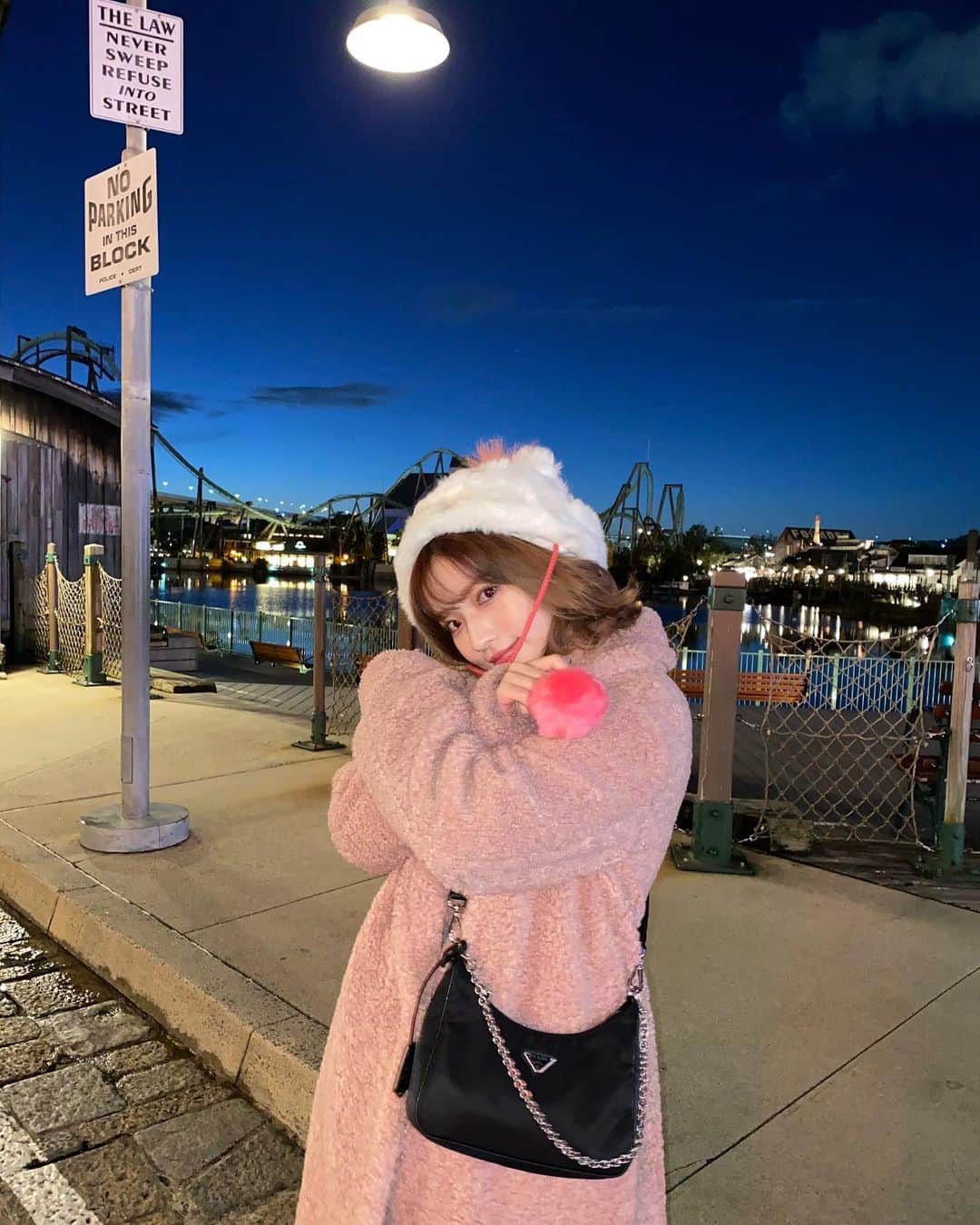 南りほのインスタグラム：「🦄🌃」