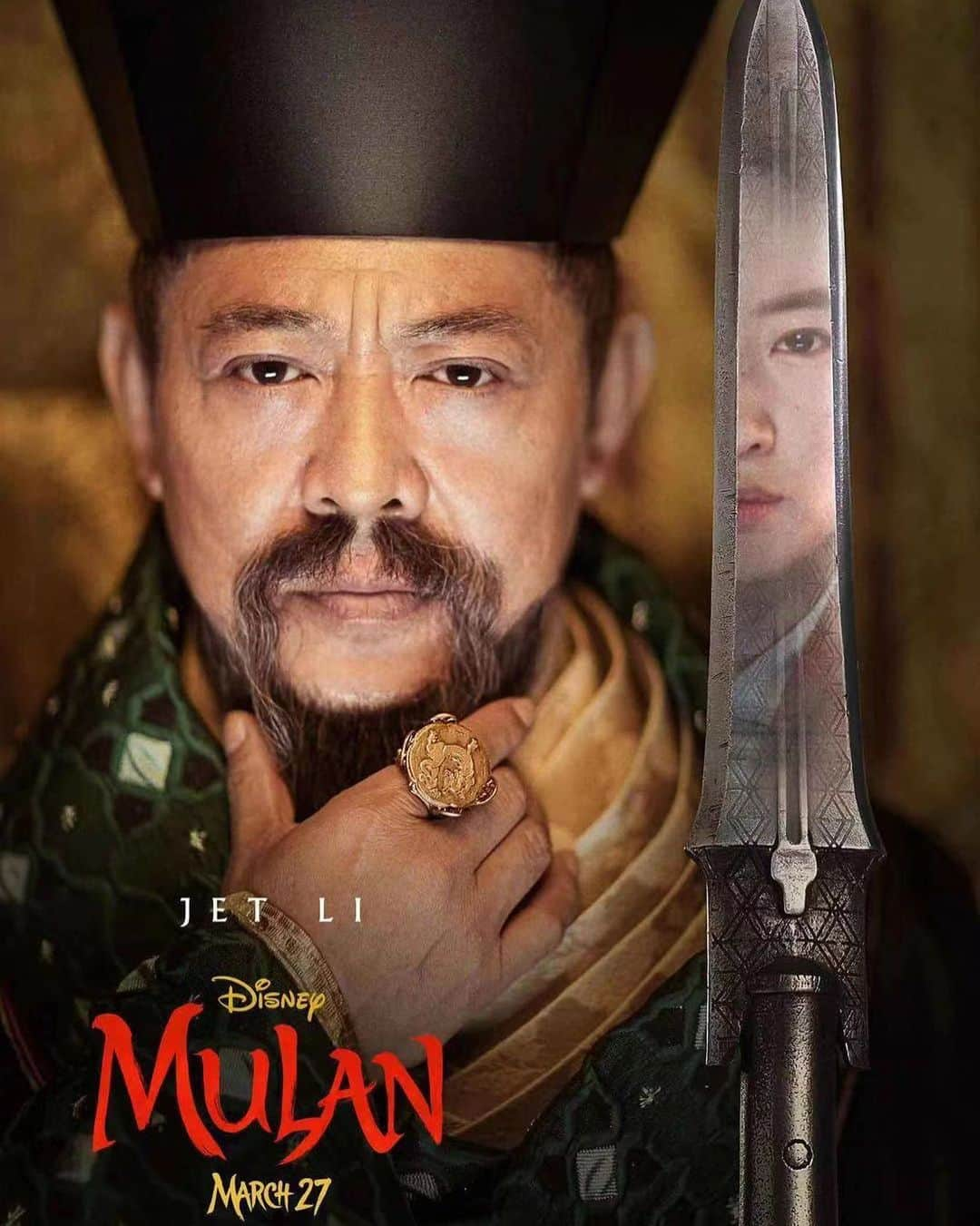 ジェット・リーのインスタグラム：「#mulan」