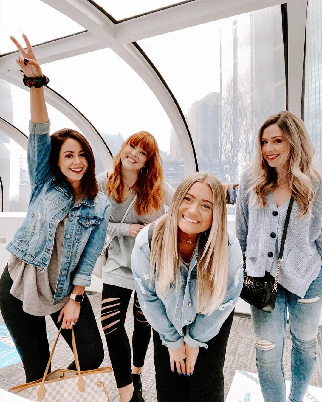 Tracy and Stefanieのインスタグラム：「Market time!! We’re in #Atlanta for the week with our @madisonandmallory team! Tell us what kinds of things you want to see us buy for #MadisonandMallory!!」