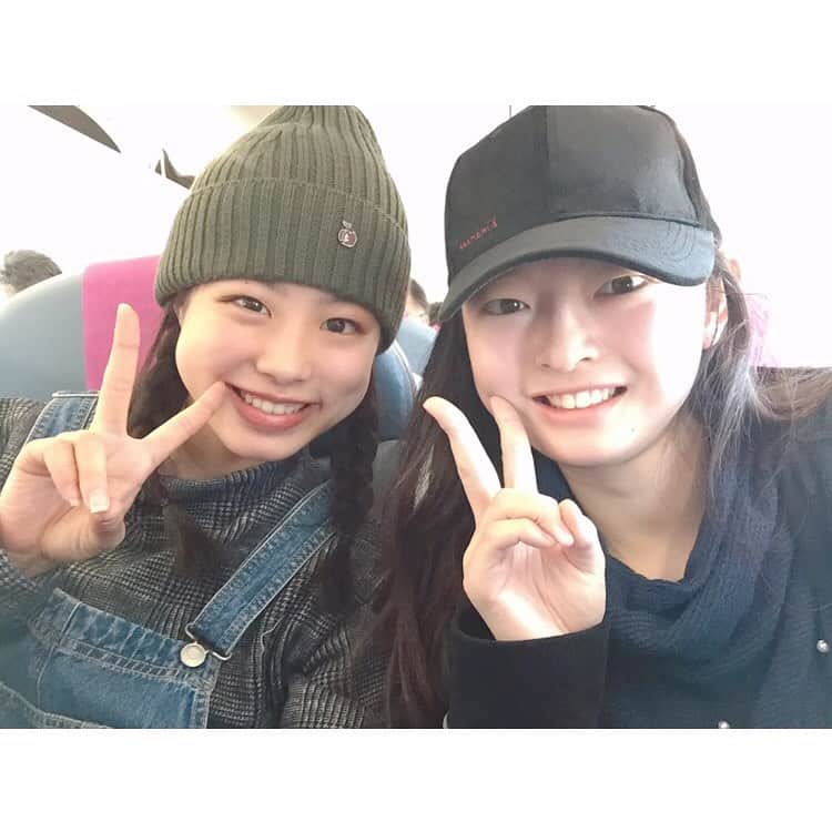 のインスタグラム：「国体 in 青森🍎 愛知代表 ゆは菜ちゃんとコンビ応援よろしくお願いします📣」