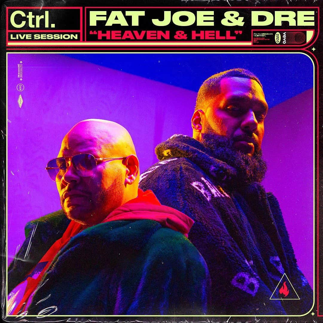 Vevoさんのインスタグラム写真 - (VevoInstagram)「🚨BX IN THE BUILDING 🚨@FatJoe has been in the game for over three decades with hit after hit after hit. We got Joe in the Ctrl studio and he spit fire on “YES" and his long-time producer @dreday3000 joined the box for “Heaven & Hell" check them out now! 🔥 ⠀⠀⠀⠀⠀⠀⠀⠀⠀ ▶️[Link in bio] #FatJoe #YES #Heaven&Hell」1月30日 11時18分 - vevo