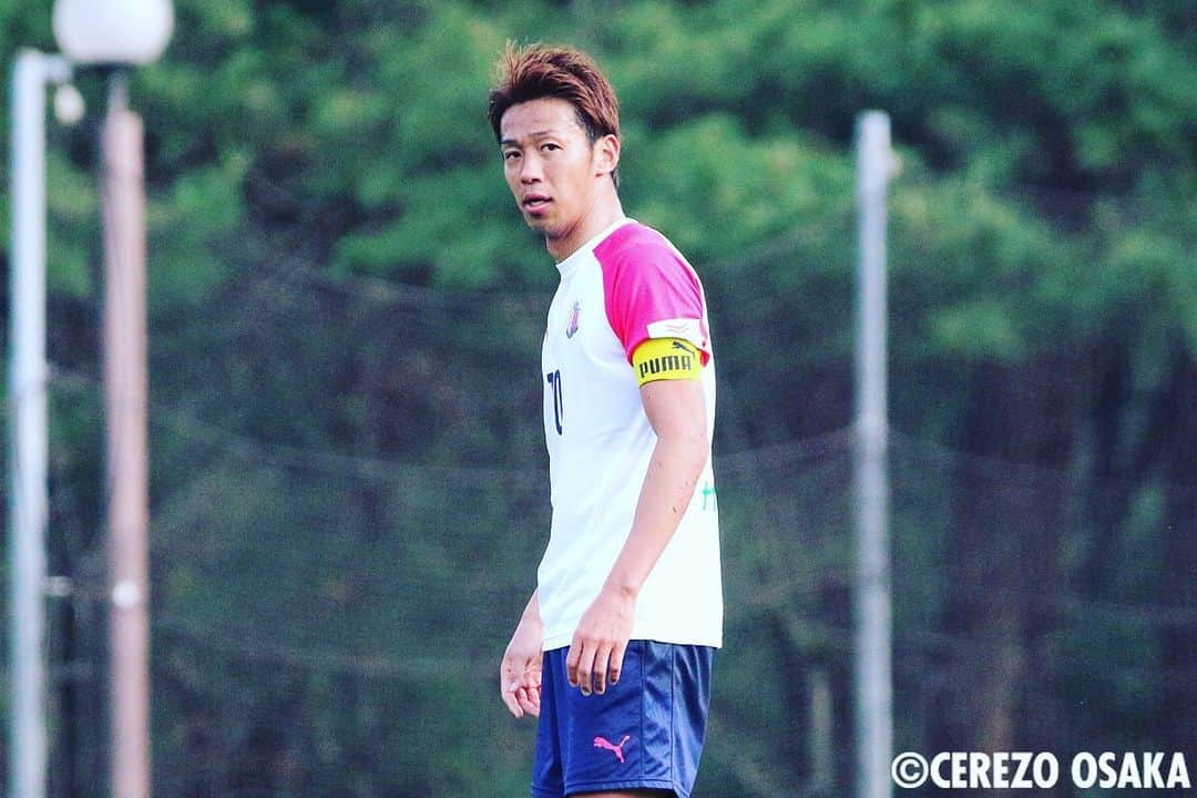 清武弘嗣のインスタグラム：「充実したキャンプ。 怪我なく、チームとしても、個人としても残りもしっかり頑張ります！ . @cerezo_osaka」