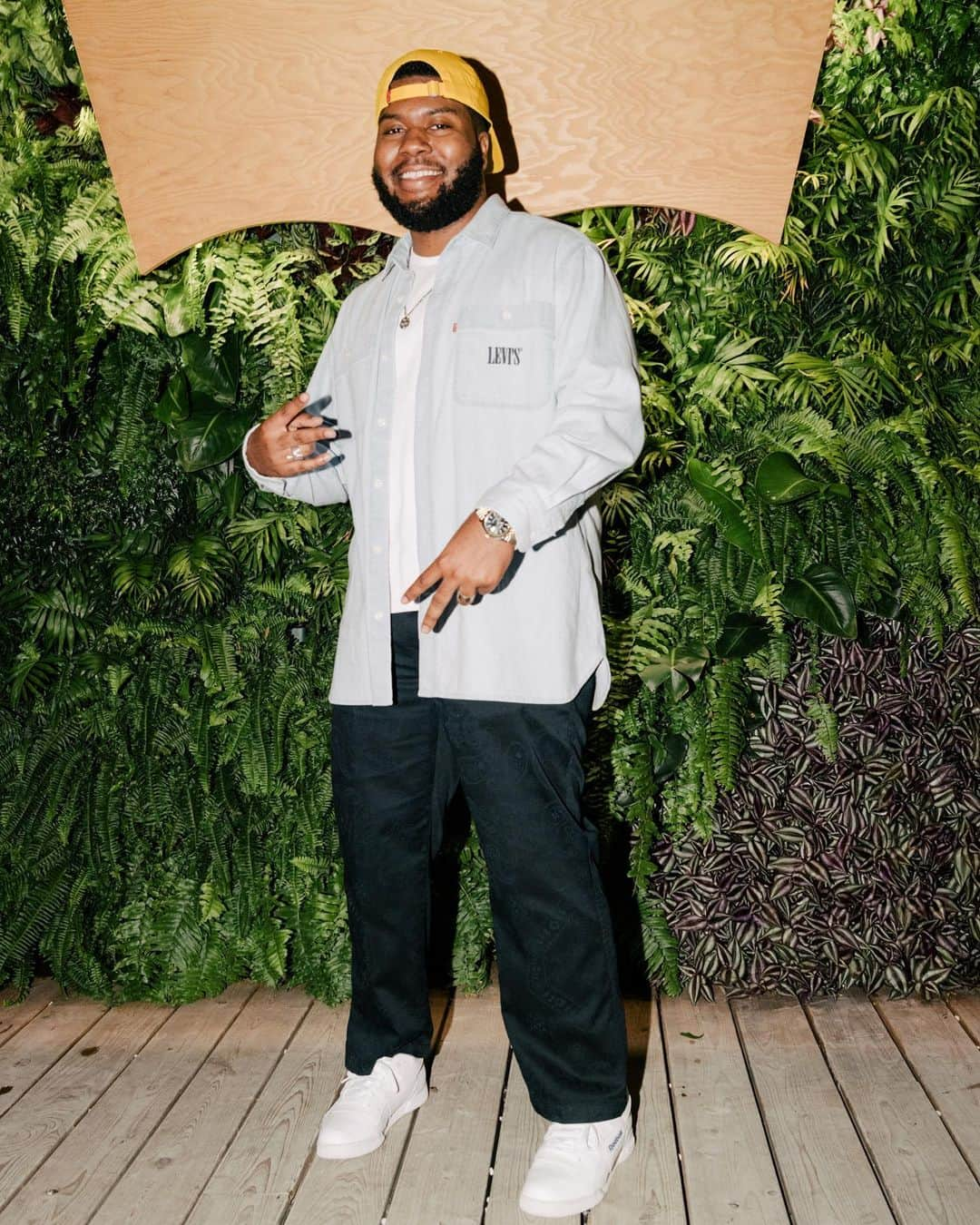 Levi’sさんのインスタグラム写真 - (Levi’sInstagram)「Khalid at Levi’s Haus Miami for the launch of Levi’s® XX Chino.」1月30日 13時06分 - levis