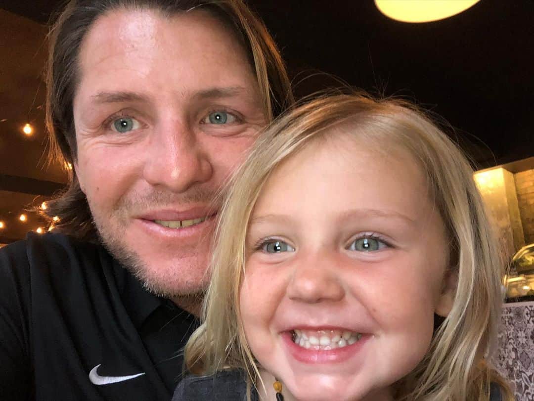 トニー・アゼベドのインスタグラム：「Most people don’t know but Kobe and I only spoke in Italian with each other in both the 2008 and 2012 Olympics. True renaissance man. #girldad」