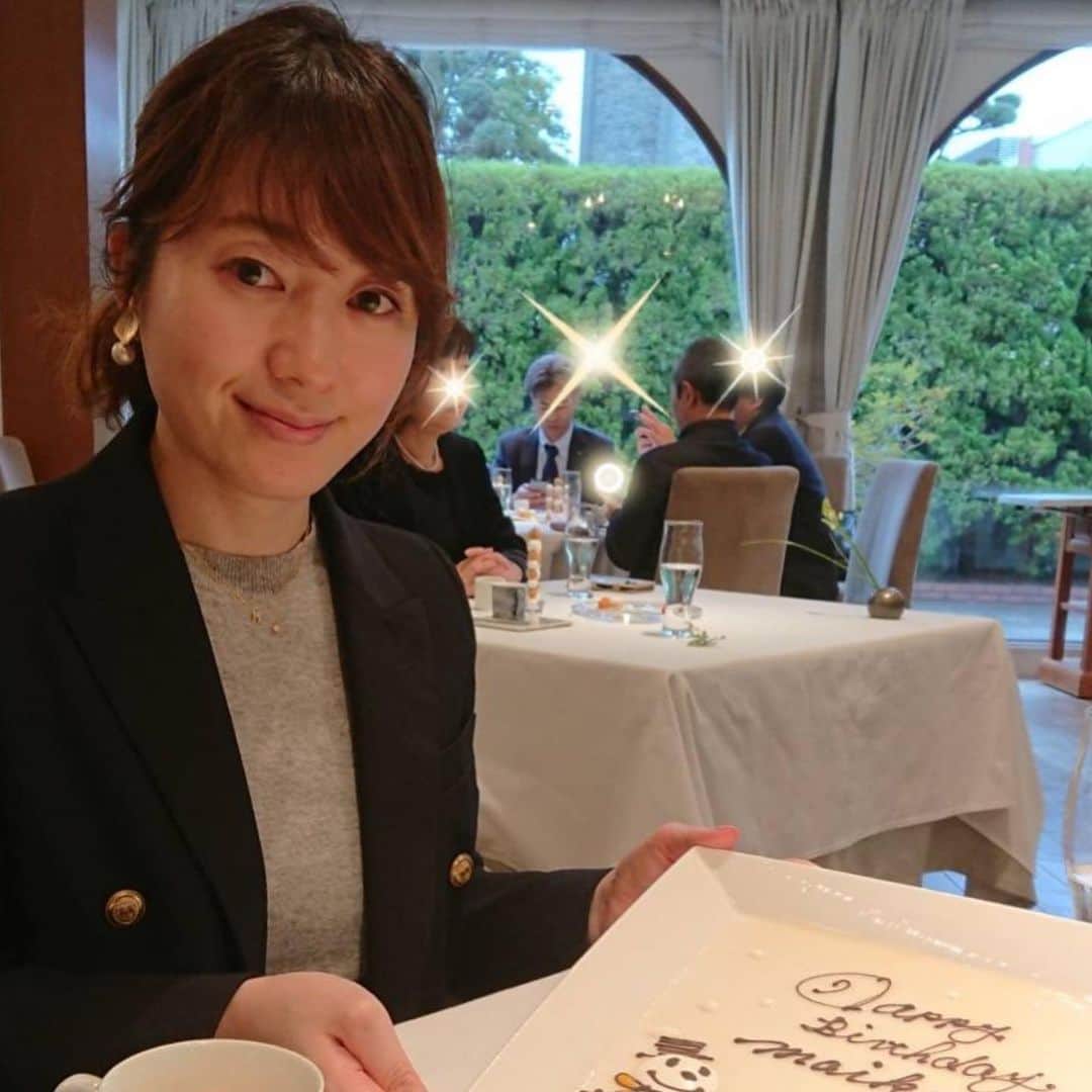 Maiko Shibataさんのインスタグラム写真 - (Maiko ShibataInstagram)「お誕生日忘れかけてたけど お祝いしてもらえて嬉しい😆♡ また一年元気に楽しむぞー  #メゾンドタカ」1月30日 15時18分 - maikoshilog