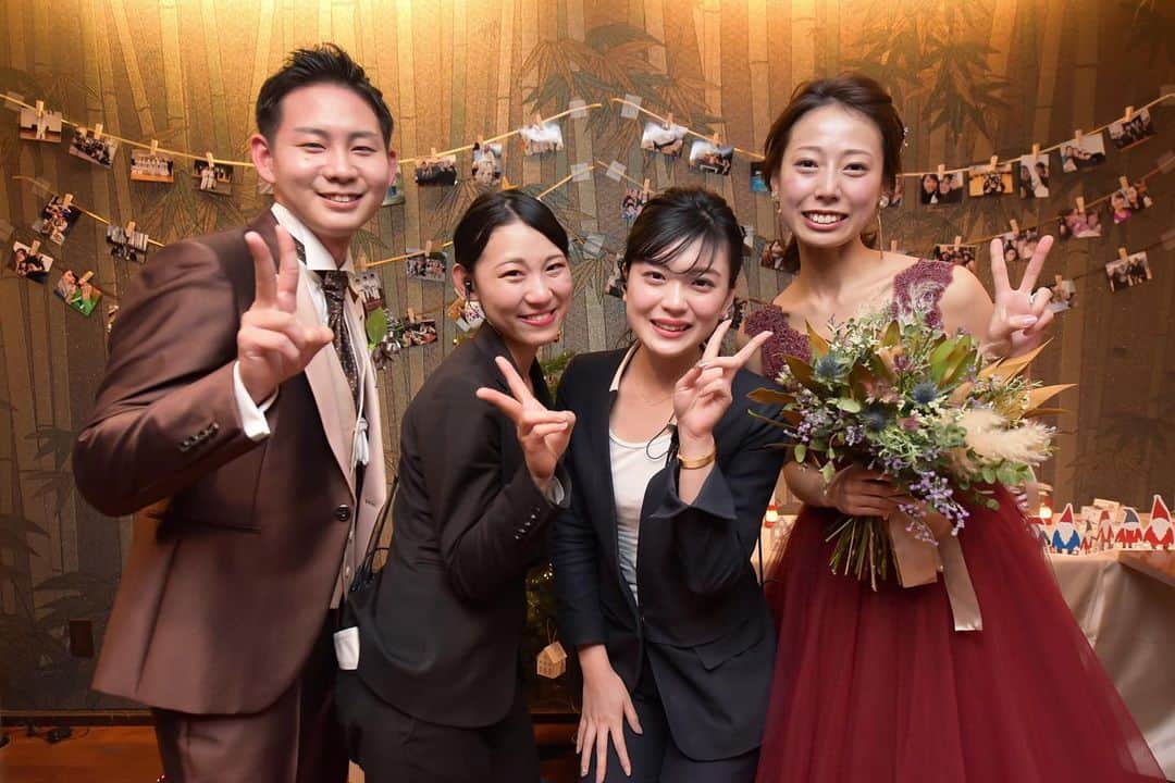 東京タワーの麓の結婚式のグルメインスタ