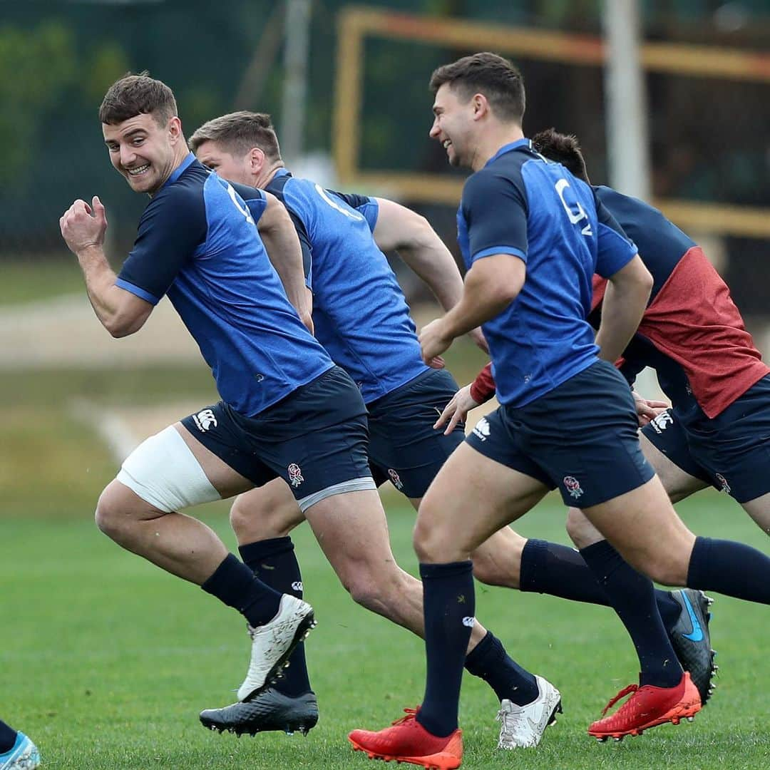 ラグビーイングランド代表さんのインスタグラム写真 - (ラグビーイングランド代表Instagram)「Sprinting towards match day 💥 . #FRAvENG #GuinnessSixNations #CarryThemHome #LeCrunch」1月30日 15時54分 - englandrugby