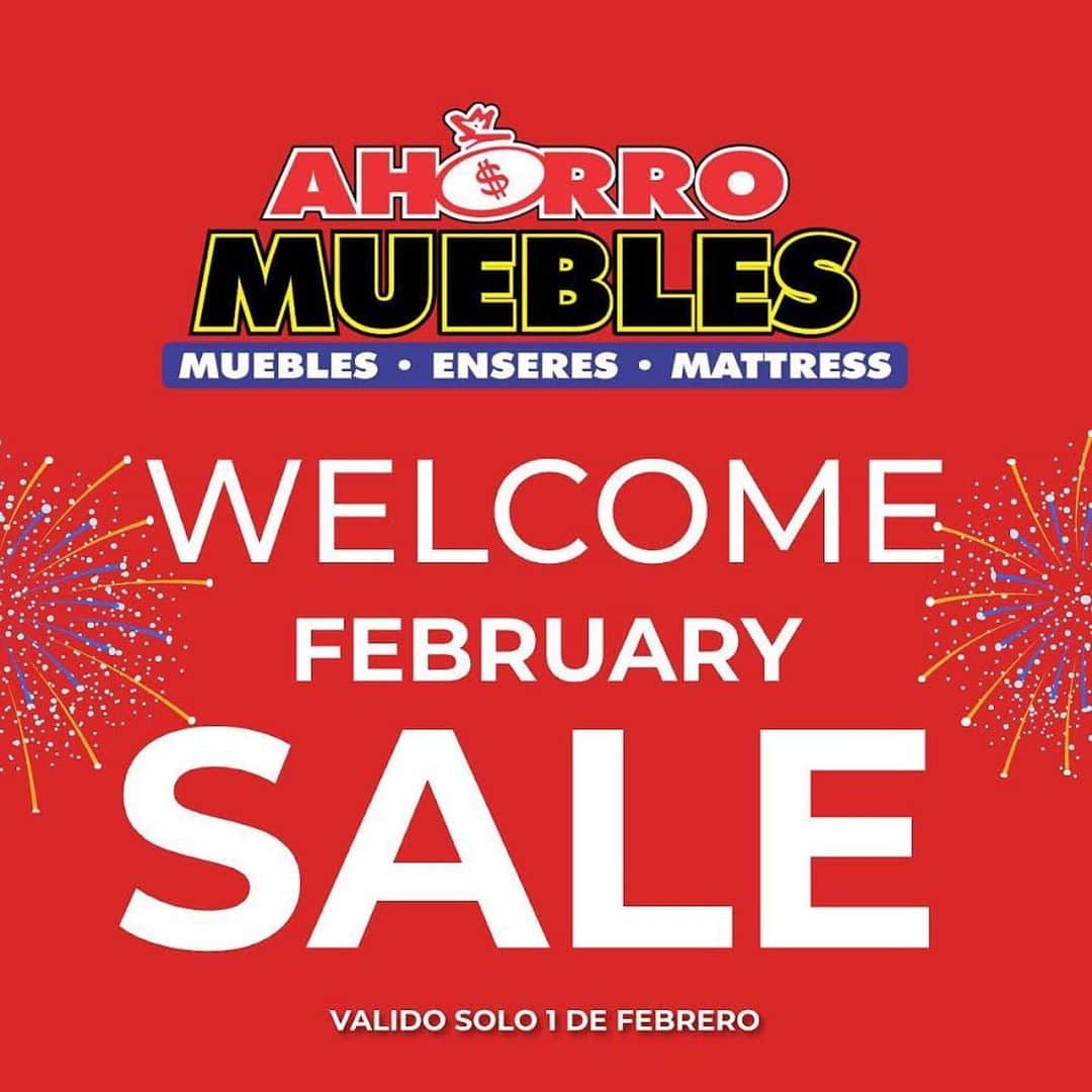 ミゲール・コットのインスタグラム：「#Repost @ahorromuebles ・・・ 🎊🎈¡Solo tienes 1 día para aprovechar esta GRAN VENTA! 🎈🎉 -Grandes especiales en muebles, enseres y mattress. Visita tu tienda mas cercana y aprovecha todas estas ofertas. ¡Te esperamos! *Entrega a toda la isla* *Financiamiento disponible con o sin credito* *Valido en todas nuestras tiendas* *Valido solo el 1 de febrero de 2020* *No aplica a Lay Away ni ventas anteriores* *Ciertas restricciones aplican *  #AHORROMUEBLES #MASBARATOIMPOSIBLE」