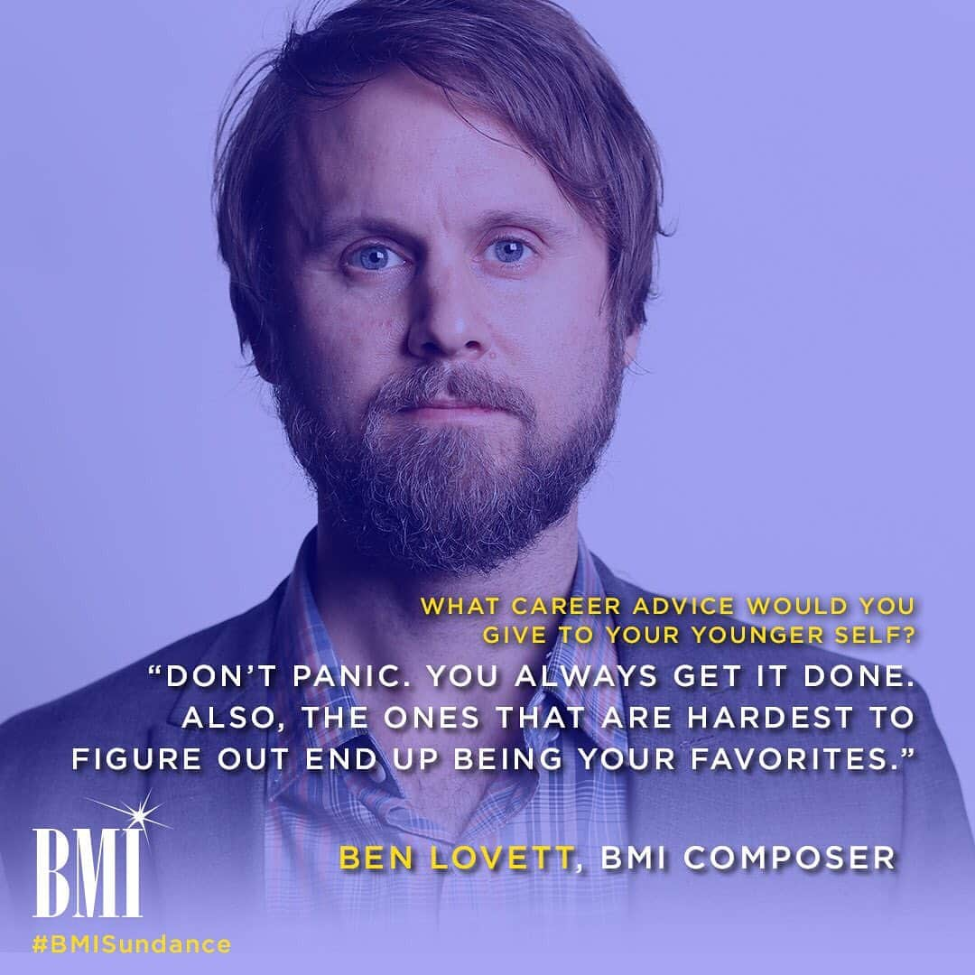 Broadcast Music, Inc.さんのインスタグラム写真 - (Broadcast Music, Inc.Instagram)「Wise words from #BMIComposer @benlovett. #BMISundance」1月31日 1時38分 - bmi