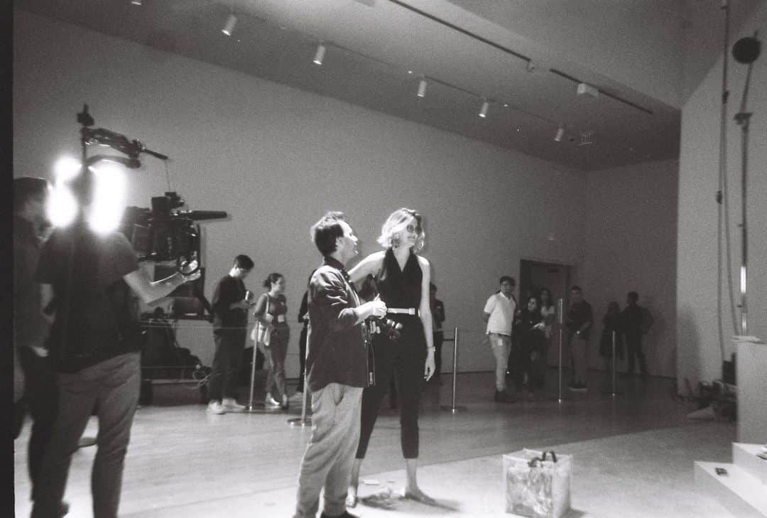 Robert Bingamanのインスタグラム：「Something I read recently that stuck with me: “You can’t make new old friends.” I hope that isn’t true. In fact, I’m inspired to prove it false—to shake loose the preference for past-tense identity as we age.  But if it is true, I’m glad for the ones I have—and here are two. I met Laura nearly 20 years ago in Lawrence, Kansas. I met Ryan 10 years ago in Malibu, California. I always felt lucky to be brought along for whatever they were cooking—among people who had so much more of their shit figured out than I did. And all these years later, it’s been a privilege to make a little thing about their latest collaboration at @sfmoma.  I’ll be sharing the finished project later today.」